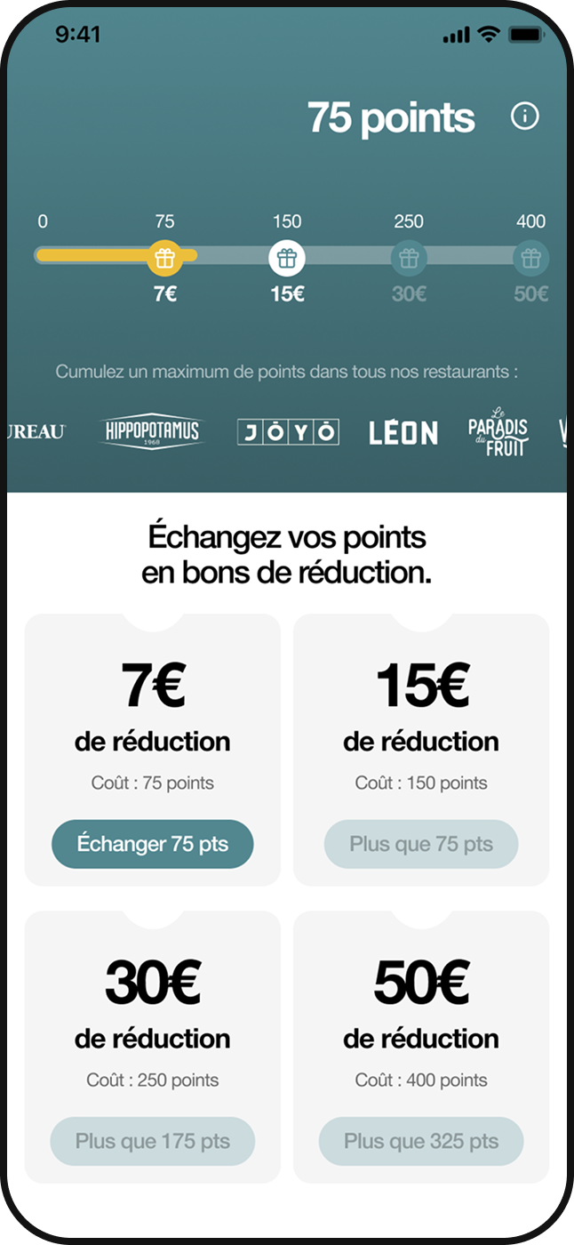 Echangez-les contre des bons de réduction