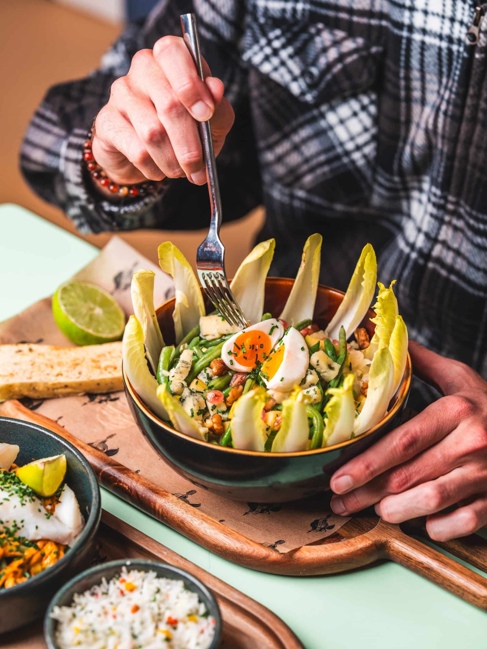 salade fleur d'hiver